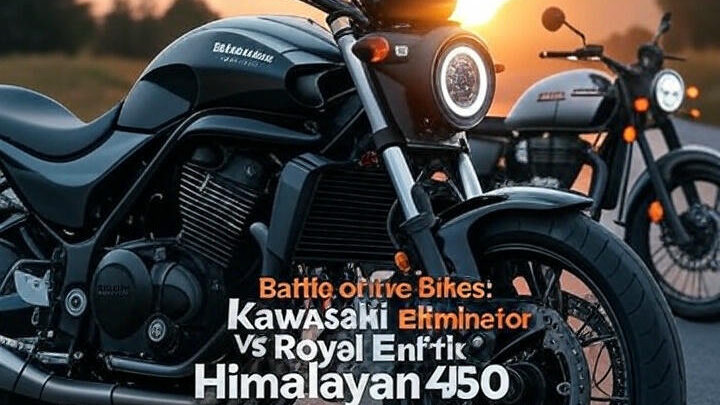 Battle of the Bikes: Kawasaki Eliminator vs Royal Enfield Himalayan 450